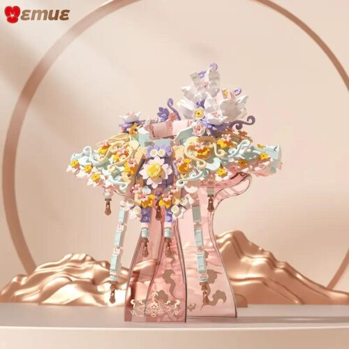 EMUE EM0009 Trung Hoa Vân Kiện Nghệ Thuật Bộ lắp ghép Mô hình trang phục truyền thống Trung Hoa 788 chi tiết