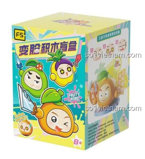 Hộp lắp ghép F5-E0001 Hộp Mù Biến Mặt Quả Bảo Đặc Công chất lượng cao, đồ chơi sáng tạo cho bé trai bé gái 8 tuổi