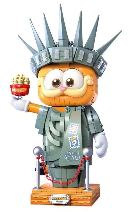 Mô hình Garfield Tượng Nữ thần Tự do Feimibox S44072