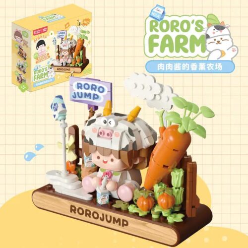 Bộ lắp ghép Hộp hương thơm Nông Trại Roro Jump Femibox S2309 giá tốt cho mẹ có con gái 6 tuổi