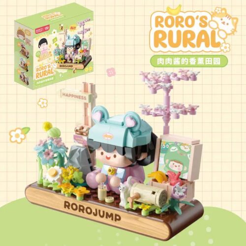 Bộ lắp ghép Hộp Hương Thơm Roro Jump Femibox S2311 phong cách đồng quê, đồ chơi mô hình trang trí dễ thương cho bé gái 8 tuổi, giá tốt.