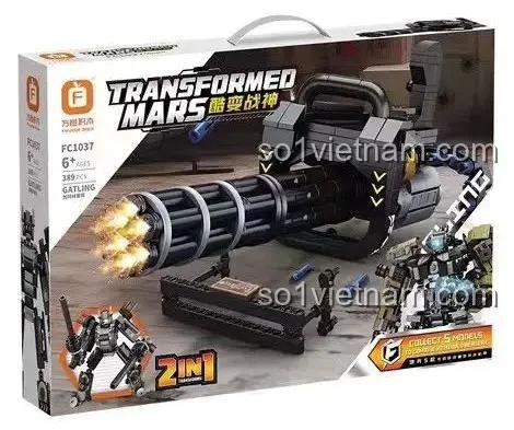 bộ đồ chơi Súng Gatling Hạng Nặng Forange FC1037 bắn đạn nhựa cho con trai 6 tuổi giá tốt