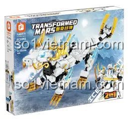 Hộp đồ chơi mô hình Robot Chiến Thần Forange FC1041, biến hình 2 trong 1, chất lượng cao, giá tốt cho bé trai 6 tuổi.