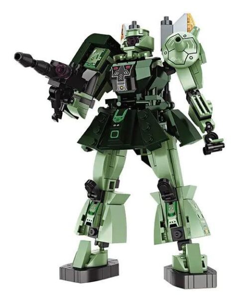 Mô hình Cơ Giáp Cổ Lục Quân Giáp Forange FC1542, bộ lắp ghép robot chiến đấu cho bé 6 tuổi, 315 mảnh ghép