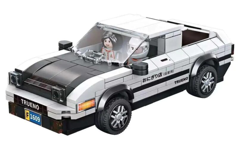 Mô hình Siêu xe Racing Club FC1609 Forange lắp ráp có 2 minifigure