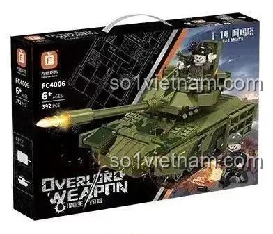 Hộp sản phẩm bộ đồ chơi xe tăng T-14 Armata Forange FC4006