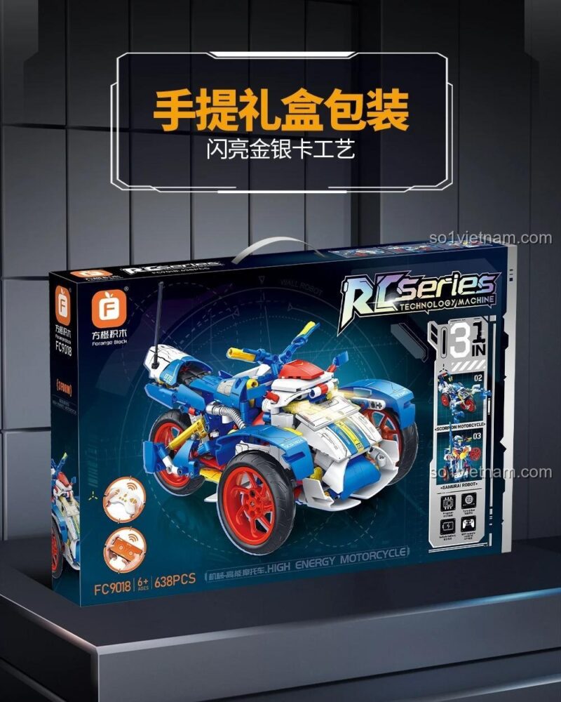Chi tiết Mô tô Năng lượng Cao Forange Block FC9018