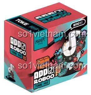Hộp đồ chơi lắp ráp FUNIFY W9011 Robot Dǒu Zǎi W9011, đồ chơi lắp ráp chất lượng cao, giá rẻ cho trẻ 8 tuổi, có ảnh hộp sản phẩm.