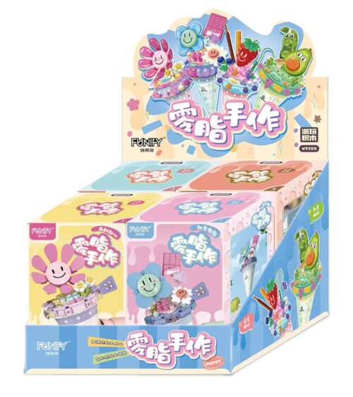 Hộp sản phẩm bộ lắp ghép mô hình kem FUNIFY W9300