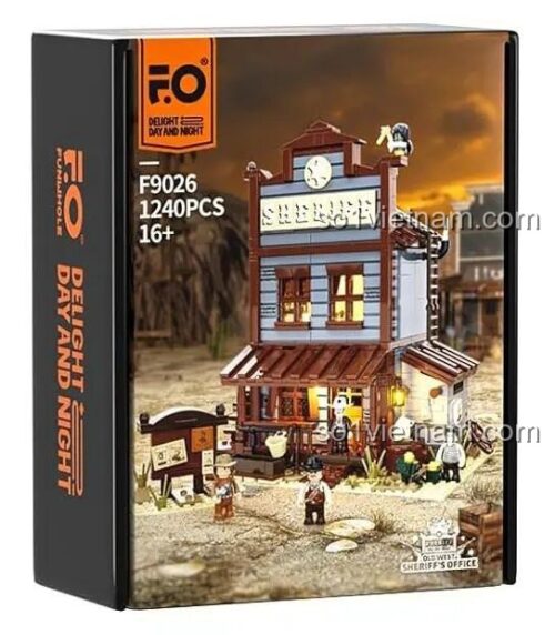 hộp bộ xếp hình F9026 FunWhole, 1240 chi tiết, cho con trai 16 tuổi, giá tiết kiệm.