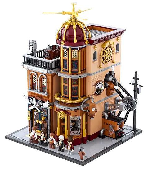 Bộ lắp ghép Câu lạc bộ Hàng không Steampunk FunWhole F9050 chi tiết cao, đồ chơi lắp ráp phong cách Steampunk độc đáo cho con trai 16 tuổi, giá tốt.