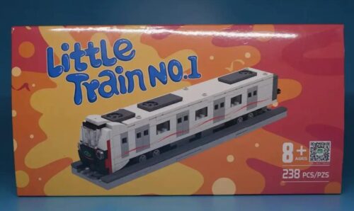 Bộ đồ chơi tàu điện ngầm Fuzhou Metro Little Train No.1 238 mảnh ghép, đồ chơi mô hình tàu điện cho bé trai 8 tuổi giá tốt