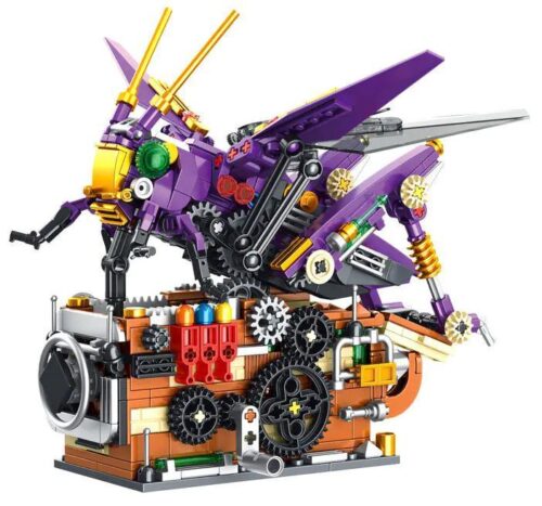 Bộ lắp ghép GAOMISI T2101 Châu Chấu Máy Móc Steampunk 626 mảnh, đồ chơi mô hình côn trùng cơ khí cho bé trai 6 tuổi giá rẻ.