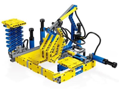bộ lắp ghép Cánh Tay Robot Công Nghiệp GBL KY1124, đồ chơi lắp ráp Máy Móc Dây Chuyền, Mô Hình Cơ Khí Khí Nén, phát triển tư duy kỹ thuật cho Con trai 6 tuổi, giá tốt
