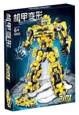 Bộ đồ chơi Robot Biến Hình Bumblebee Generic 68020 Biến Hình 2 Trong 1, phù hợp bé trai 6 tuổi, giá tốt