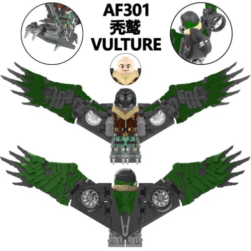 Bộ đồ chơi mô hình nhân vật Vulture AF301 Generic Brand với cánh lớn có khớp nối, phù hợp cho bé trai 6 tuổi, giá tốt