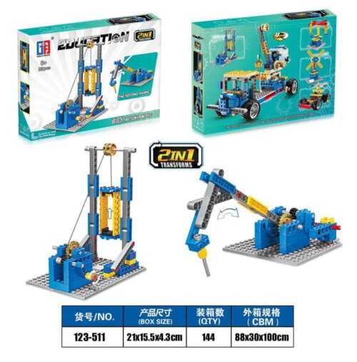 Bộ lắp ghép thang máy giáo dục GFD 123-511