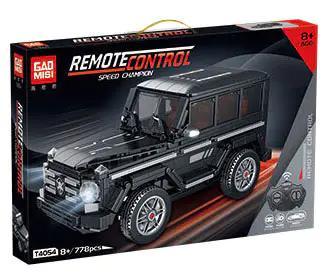 Hộp sản phẩm bộ đồ chơi xe địa hình G-Class điều khiển từ xa GAO MISI T4054