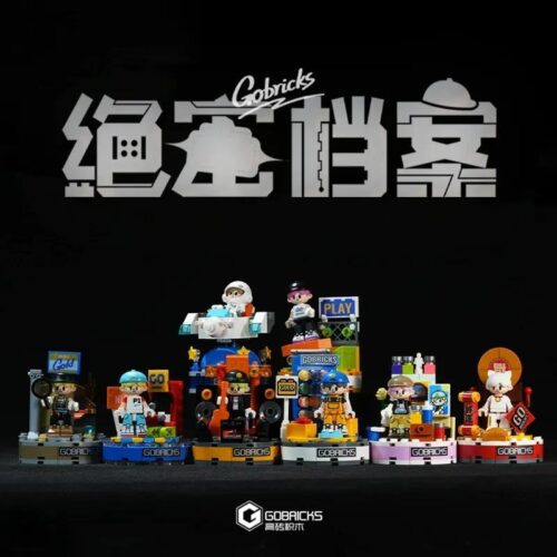 Gobricks G2410 Tuyệt mật Hồ sơ Bộ Nhân vật Blind Box - Tổng thể các nhân vật