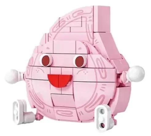 GOQI GQ-3015 Bánh Hồng Đào bộ lắp ghép mô hình dễ thương cho bé gái 6 tuổi