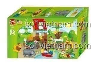 GOROCK 1032 Bộ Lắp Ghép Khám Phá Rừng Xanh - Mô tả chi tiết