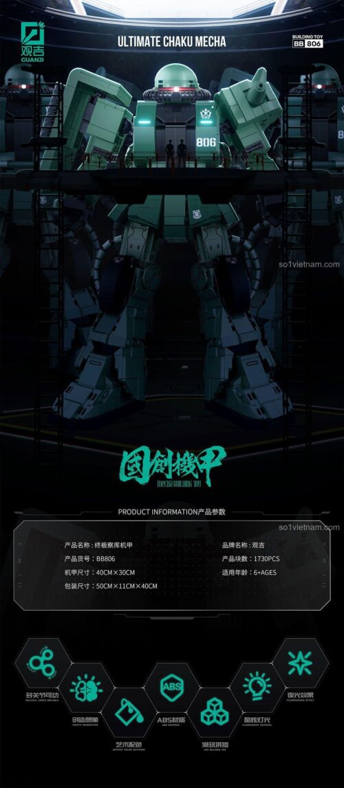 Ảnh minh họa bộ lắp ghép Sweetheart Chaku Mecha Guanji BB806 màu hồng, đồ chơi lắp ráp cho bé gái.