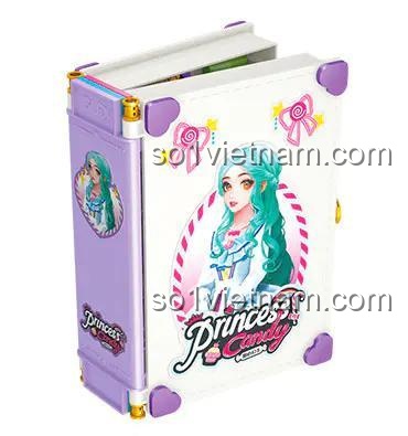 Mô hình sách mô hình 30006 khi được gập gọn, dễ dàng mang đi như một cuốn sách cổ tích.