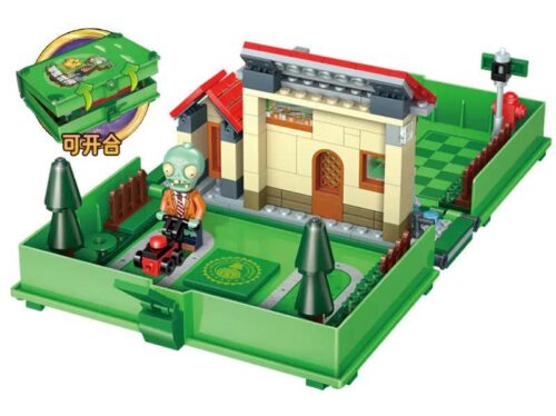 Bộ lắp ghép Plants vs. Zombies GUDI 60028 mở ra cảnh chơi sống động, đồ chơi mô hình GUDI cho bé trai 6 tuổi, giá tốt.