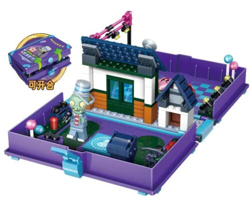 bộ lắp ghép Plants vs. Zombies Thời Đại Rock, đồ chơi lắp ráp GUDI 60029, mô hình 2 trong 1, thiết kế sách độc đáo, cho bé trai 6 tuổi, giá tốt