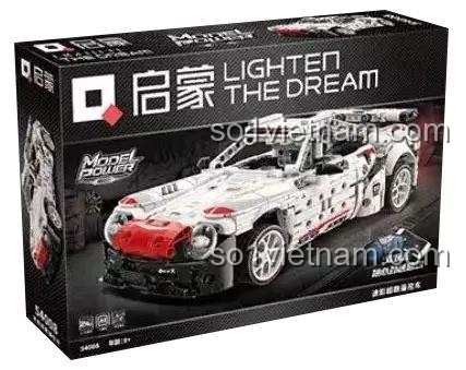 Hộp đựng bộ đồ chơi xe siêu tốc điều khiển từ xa Qman 54008
