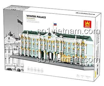 Hộp đựng bộ lắp ghép Cung điện Mùa đông Saint Petersburg WANGE 5244