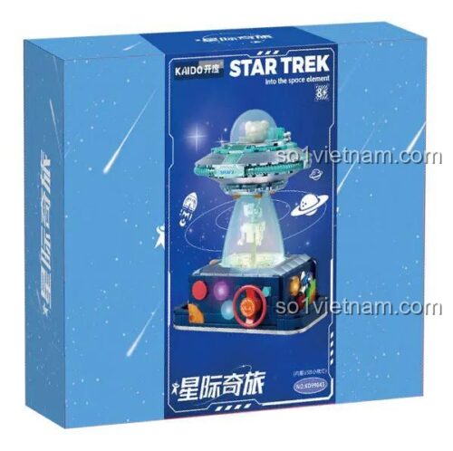 Hộp đựng mô hình đèn đêm UFO Star Trek Kaido KD99043