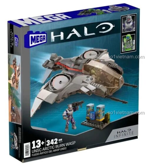 Mega Bloks HXT00 Trạm Dịch Vụ Red Rocket Fallout - Hộp sản phẩm