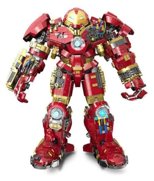 Bộ lắp ráp Hulkbuster HUIKBUSERS 991, mô hình Iron Man Hulkbuster MK44 chi tiết cho bé trai 8 tuổi.