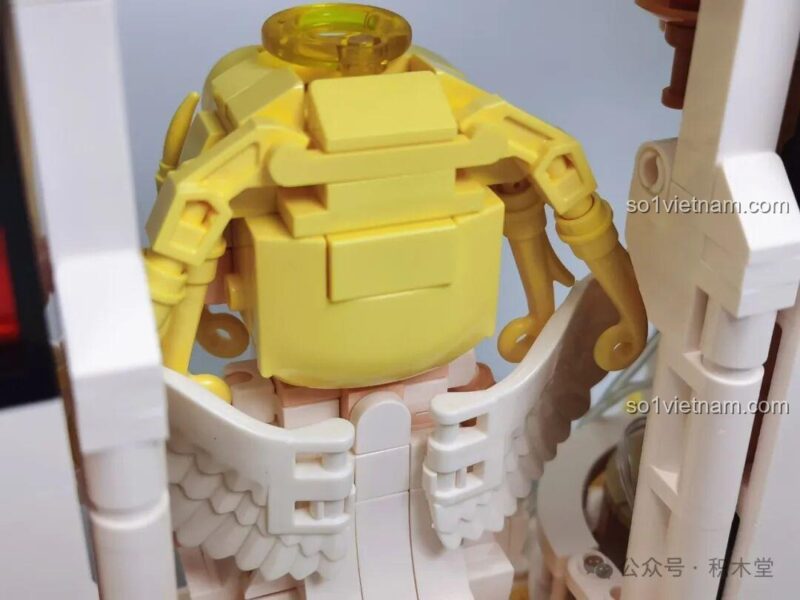 Mô hình thiên thần iambrick 30101 Thâm Uyên Kính: Bạch Hủy Chi Quang với gương
