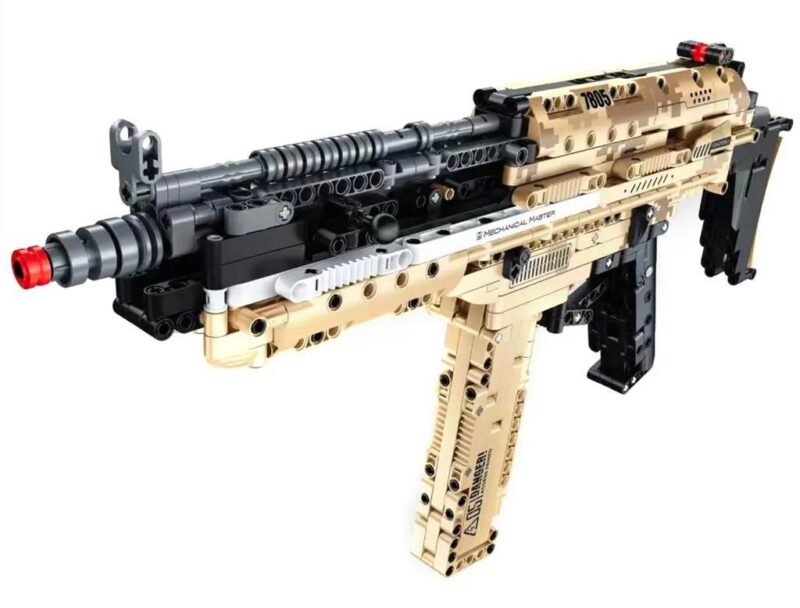 Bộ lắp ráp Súng tiểu liên UMP5 IM.Master 7805 với 1126 chi tiết, mô hình chân thực, bắn đạn nhựa, giá tốt cho con trai 14 tuổi.