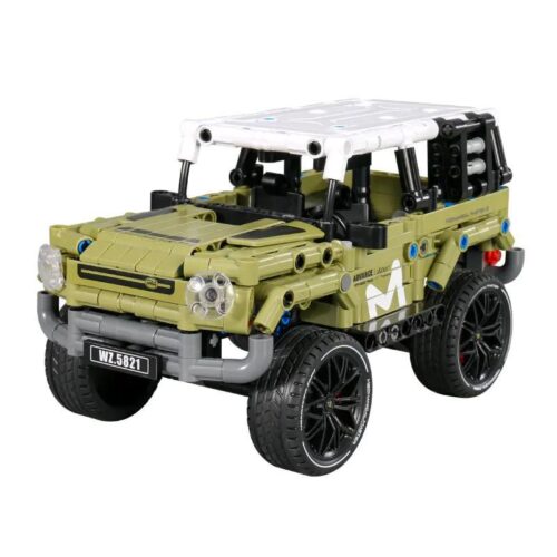 Bộ lắp ghép Xe địa hình Land Rover Defender WZ.5821 IM.Master, Xe địa hình Land Rover Defender, 568 chi tiết, Động cơ dây cót, Cửa mở, Nắp capo mở, dành cho bé trai 8 tuổi, giá tốt