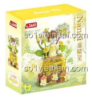 Hộp đựng Hộp nhạc Nanci Dandelion Mini Music Box JAKI HK113, bộ đồ chơi lắp ghép mini block cho bé gái 8 tuổi