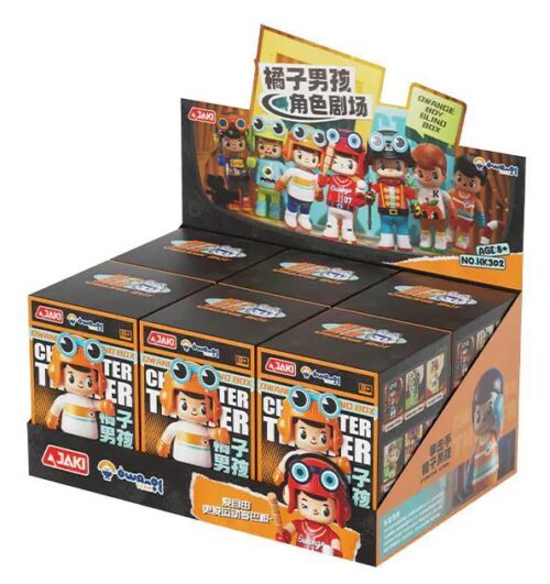 Bộ đồ chơi Owange Boy JAKI HK302, hộp mù figure Owange Boy cho bé trai 8 tuổi, giá tốt