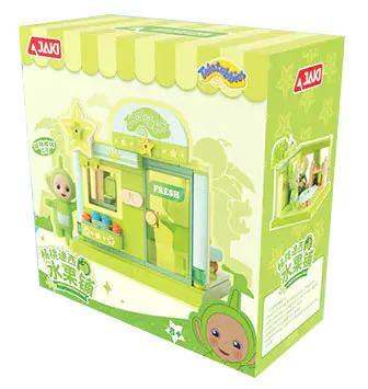 Hộp bộ lắp ghép Teletubbies - Tiệm trái cây của Tinky Winky JAKI HK506