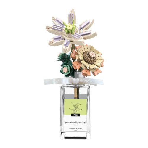 bộ lắp ghép Hoa Vĩnh Cửu, đồ chơi mô hình Hoa Tinh Dầu Thơm, JAKI JK2502, quà tặng ý nghĩa cho con gái 14 tuổi, giá tốt