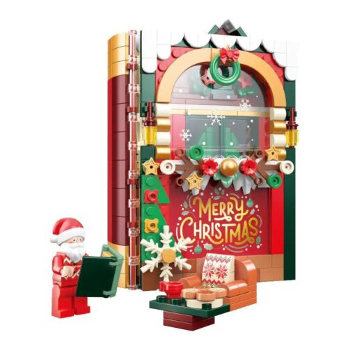 Hộp sản phẩm đồ chơi mô hình Đêm Giáng Sinh Kỳ Diệu JAKI JK5155, món quà Noel giá tốt cho cả bé trai và bé gái.