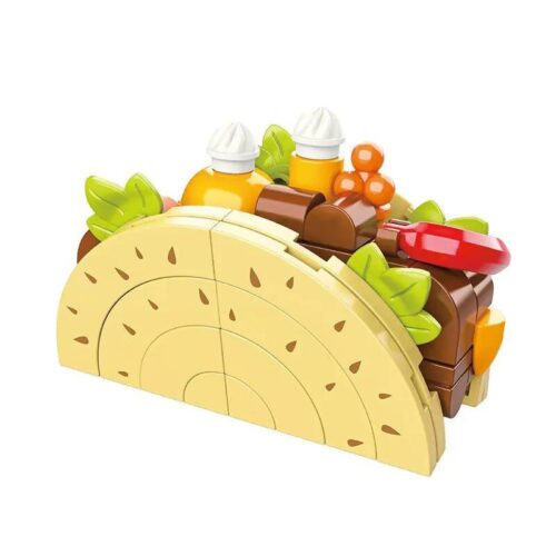 Bộ lắp ghép Taco Không Cuộn JAKI JK5657, đồ chơi lắp ghép JAKI giá rẻ cho bé 8 tuổi.