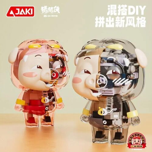 bộ đồ chơi Trư Trư Hiệp GGBond JAKI JK6807 với thiết kế từ tính độc đáo, lắp ráp DIY, phù hợp cho con trai 14 tuổi, giá tốt.