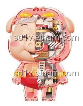 Đồ chơi mô hình Nhân vật GG Bond JAKI JK6808 với chi tiết nội thất cơ khí tinh xảo, giúp con trai 14 tuổi phát triển tư duy, giá tiết kiệm