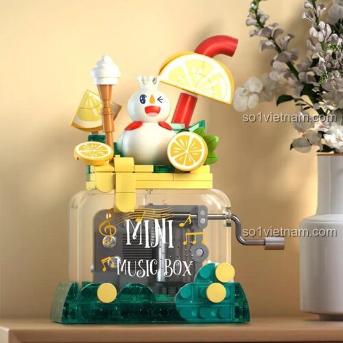 Mô hình JAKI XWZB-23082 Hộp nhạc Tuyết Vương Vị Chanh