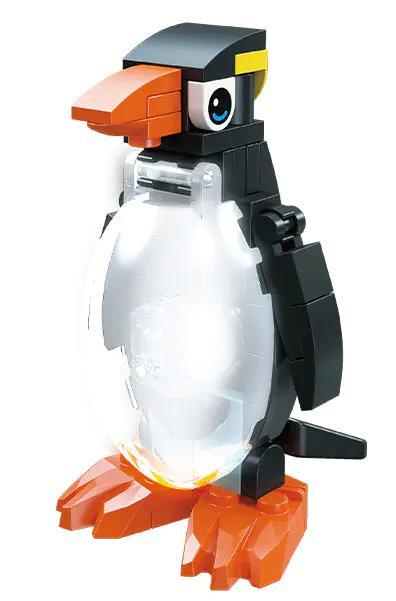 Mô hình chim cánh cụt JIESTAR 58238 lắp ghép từ 81 chi tiết, đồ chơi giáo dục cho bé 6 tuổi