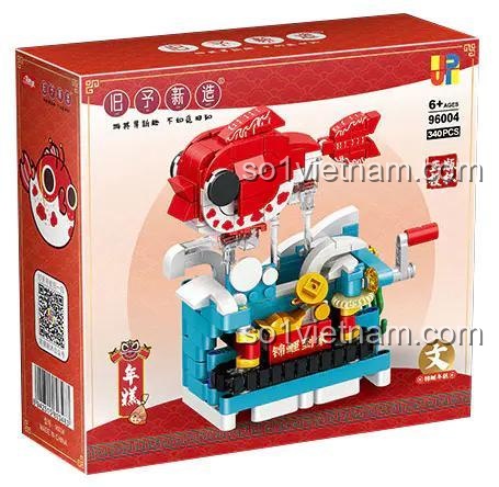 Hộp sản phẩm bộ lắp ghép Cá Chép Năm Mới Jianpin JP 96004