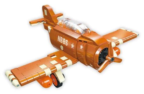 Bộ lắp ghép Máy bay chiến đấu LA-07 JIE STAR 58275 cho bé trai 6 tuổi, mô hình phong cách Chibi độc đáo giá rẻ.