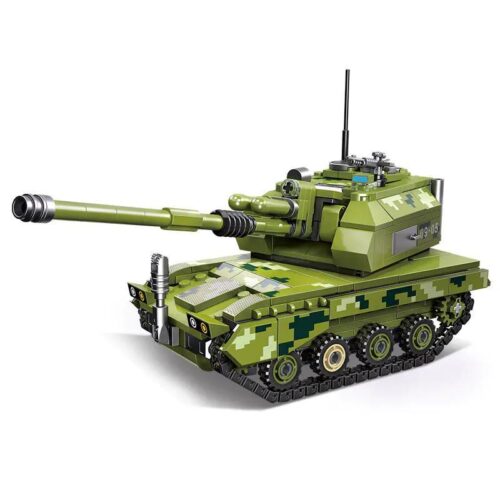 bộ lắp ghép Pháo tự hành Kiểu 05 JIE STAR 61063 giá rẻ, đồ chơi quân sự cho bé trai 6 tuổi.